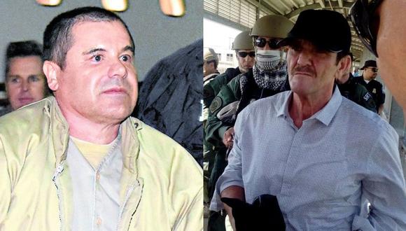 El Chapo Guzmán y el Güero Palma. (Redes sociales)