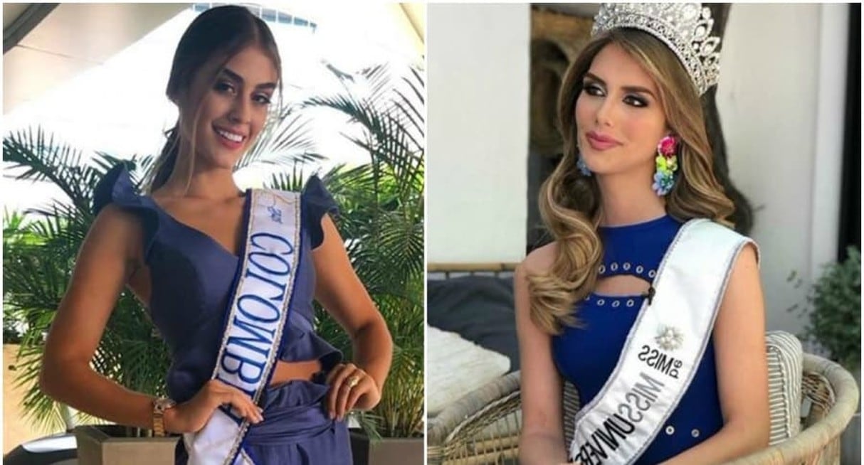 Miss Colombia humilla a Miss España por ser transexual.