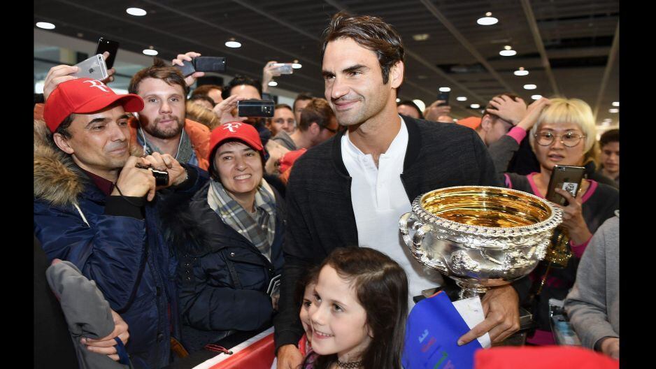 Roger Federer, dios en Suiza.