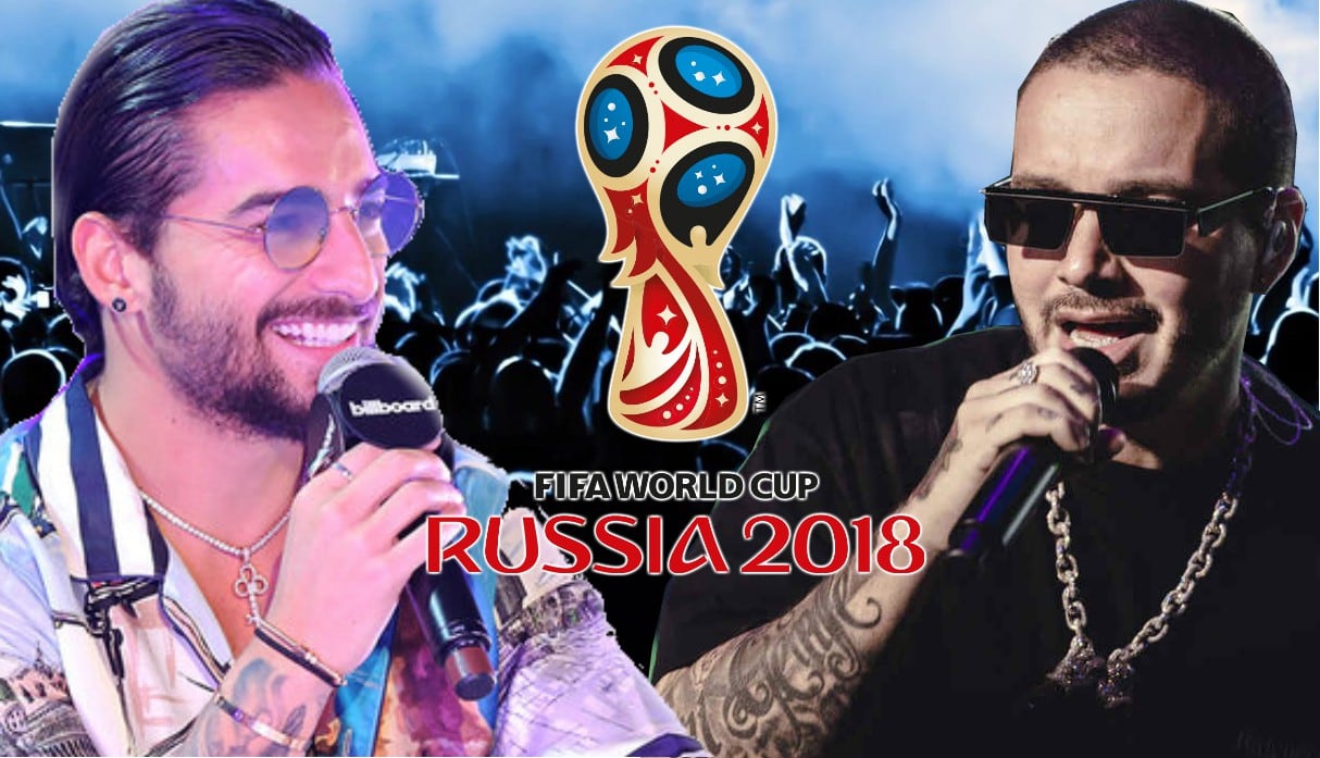 Maluma y J Balvin son tan amigos que ahora cada uno canta su tema del Mundial Rusia 2018
