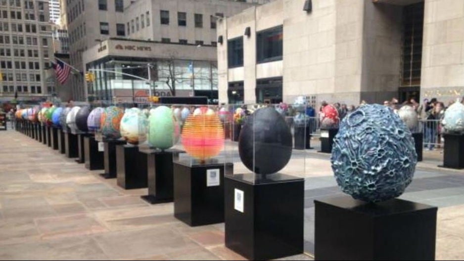 La tradición de los coloridos huevos de Pascua que suele atraer sobre todo a los niños. El Jockey Plaza presentará exhibición de esculturas gigantes de huevos de Pascua y el público tomarse ‘selfies’. (Fotos: Difusión)