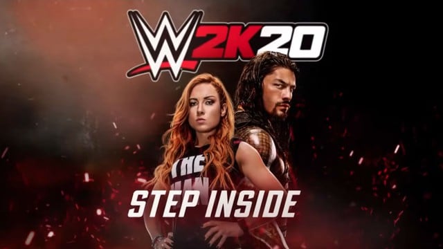 La campeona de RAW Becky Lynch y 'El Perrote' Roman fueron escogidos para aparecer en la portada de WWE 20K. (WWE)