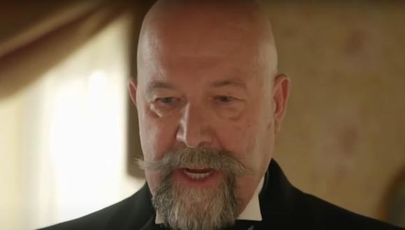 Alberto González en el papel de el barón en la serie española "La promesa" (Foto: RTVE)