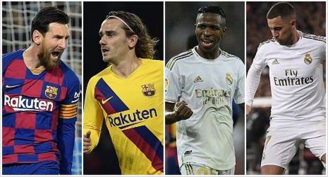 Los 20 jugadores más caros de LaLiga de España. (Foto: AFP)