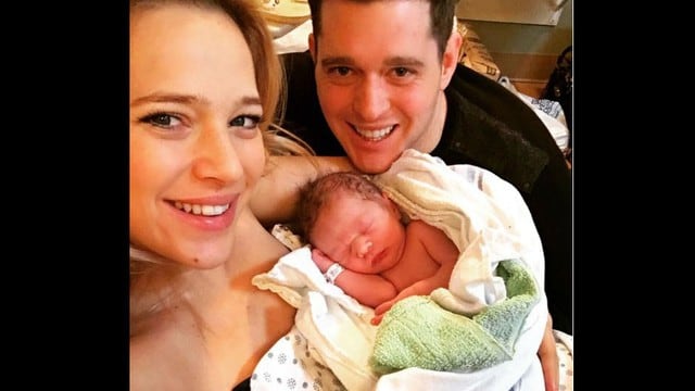 Michael Bublé y Luisana Lopilato presentaron a su segundo hijo.(Foto: Instagram @luisanalopilato)