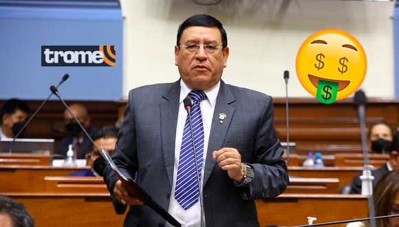 Alejandro Soto Reyes, de APP, dijo que solo gana 10.200 soles y por eso siente la crisis económica. (Foto: Congreso)