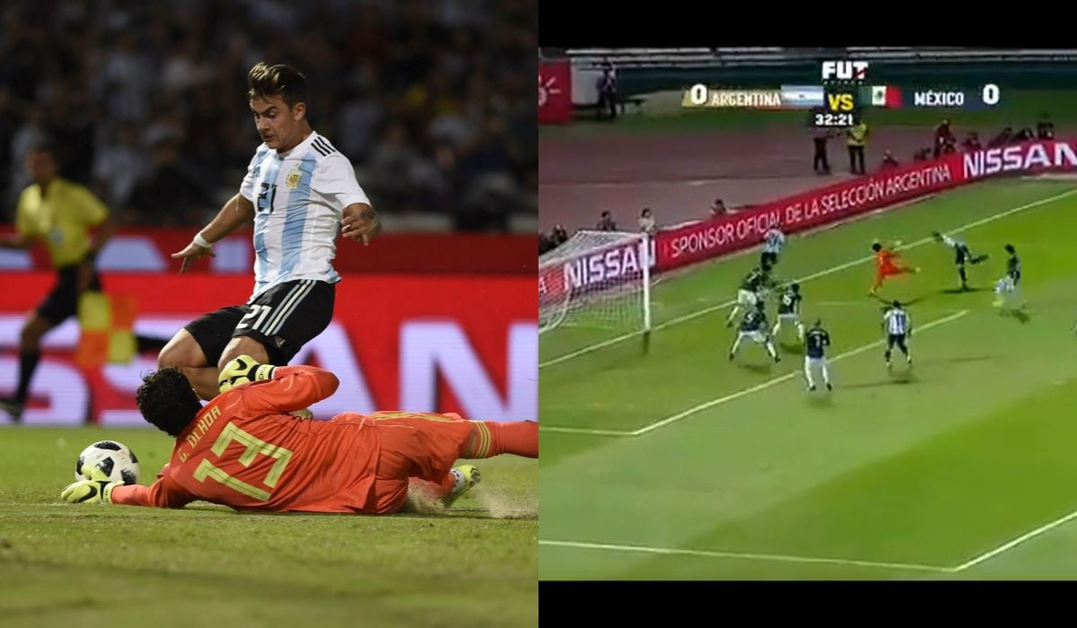 Memo Ochoa y su doble atajada sensacional en el Argentina vs México por amistoso FIFA
