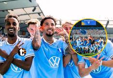Sergio Peña campeonó con el Malmö FF y suma su segunda Copa de Suecia [VIDEO]