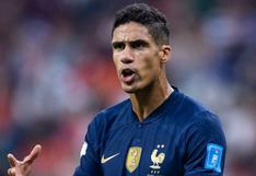 Raphael Varane y el contundente motivo de su renuncia a la selección francesa 