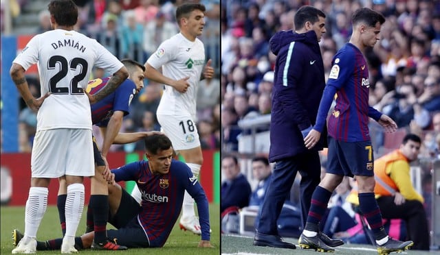 Barcelona: Philipe Coutinho se lesionó ¿Se pierde la final de la Copa del Rey ante Valencia?