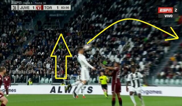 GOLAZO de Cristiano Ronaldo: Se elevó, se suspendió en el aire y marcó en el Juventus vs Torino por Serie A