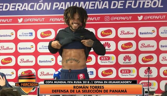 Román Torres, defensa y capitán de Panamá