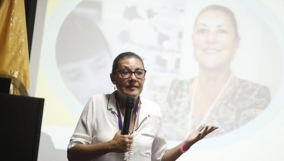 Fabiola León-Velarde, representante de Concytec, renunció a su cargo tras caso ‘vacunagate’. (César Campos /GEC)