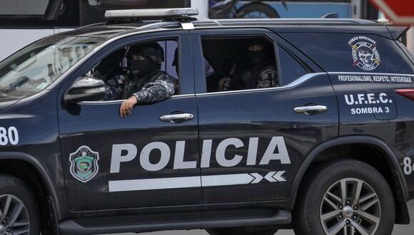 Imagen referencial de la policía de Panamá. (Foto: Mauricio VALENZUELA / AFP)