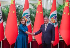 Dina Boluarte se reunió con presidente chino Xi Jinping
