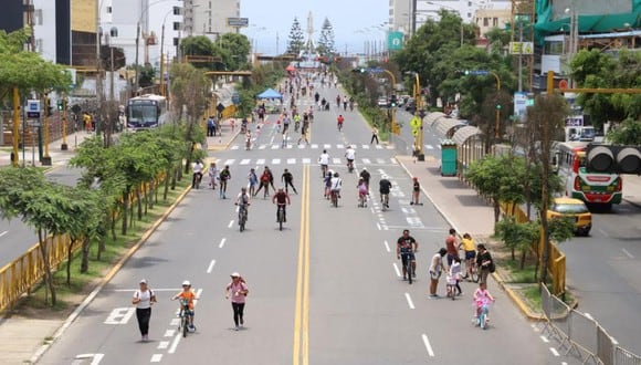 Desde este domingo, la avenida Brasil volverá a ser exclusiva para ciclistas y peatones