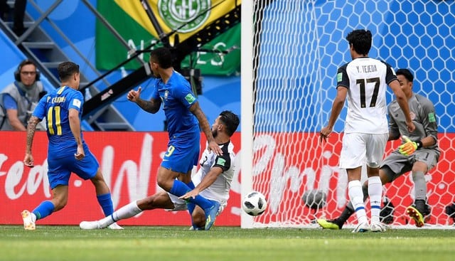 Gol de Coutinho a Costa Rica por el Mundial Rusia 2018