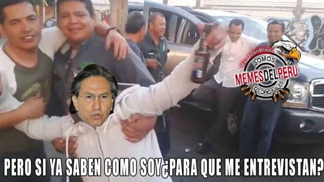 Alejandro Toledo es víctima de memes por extraña entrevista en RPP. (Fotos: Memes del Perú)