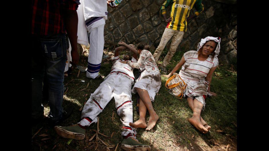 Más de 50 muertos dejó una estampida humana en Etiopía. (Reuters)