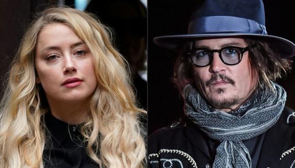 Amber Heard y Johnny Depp se encuentran enfrentados en una millonaria demanda por difamación. (Foto: Niklas Halle'n y Tiziana Fabi / AFP)