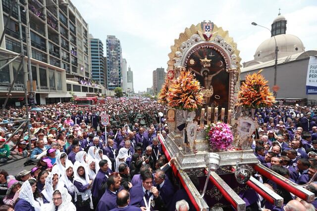El sábado 06 de octubre se realizará la primera procesión del Señor de los Milagros en Lima, donde miles de fieles se reunirán para rendirle homenaje. (Foto: El Comercio)