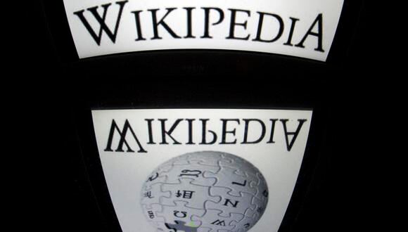 Logotipo de Wikipedia. (Foto: Lionel BONAVENTURE / AFP)