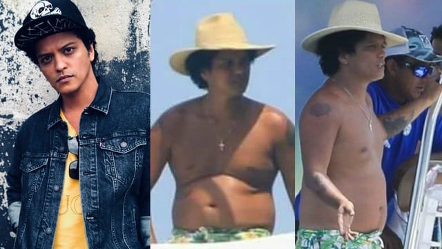 Bruno Mars preocupa a sus fans por su increíble aumento de peso