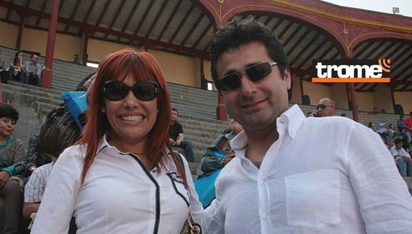 Magaly Medina y su esposo son asiduos asistentes de la corridas de toros.