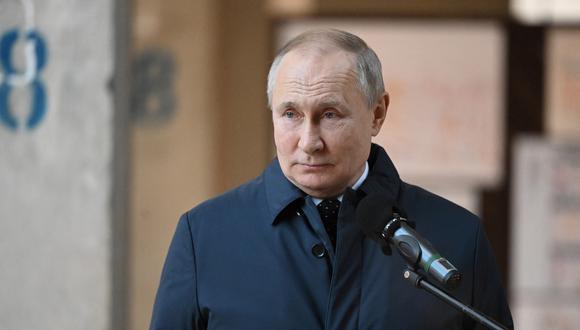 El presidente de Rusia, Vladimir Putin. (Foto: Sergei GUNEYEV / SPUTNIK / AFP)