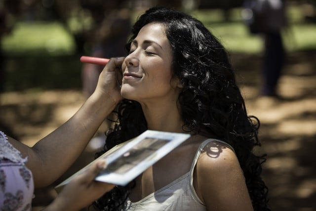 Colorina: Magdyel Ugaz graba escenas de telenovela en Tarapoto