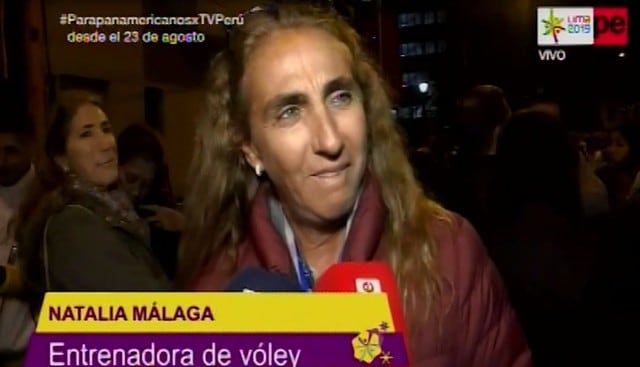 Natalia Málaga 'troleó' a periodista. (Capturas: TvPerú)