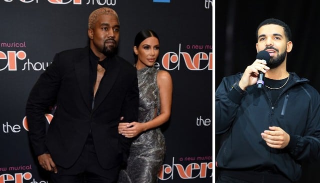 Kim Kardashian defendió a Kanye West tras pelea con Drake en Twitter (Foto: AFP)