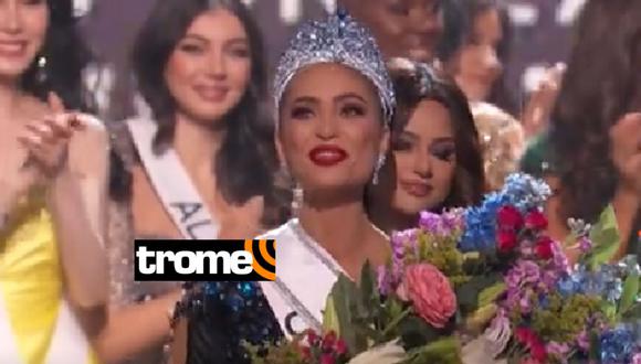 R’Bonney Gabriel, representante de Estados Unidos, se llevó la corona del Miss Universo. (Foto: Captura)