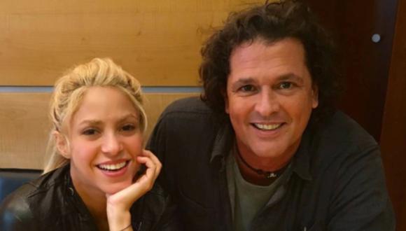 Shakira mantiene una entrañable amistad con Carlos Vives (Foto: Carlos Vives / Instagram)