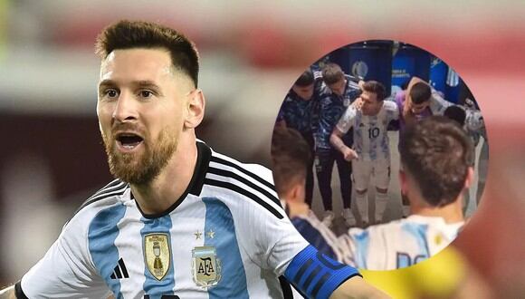El inédito video de Lionel Messi que ha emocionado a los hinchas de la selección argentina. Foto: Composición.