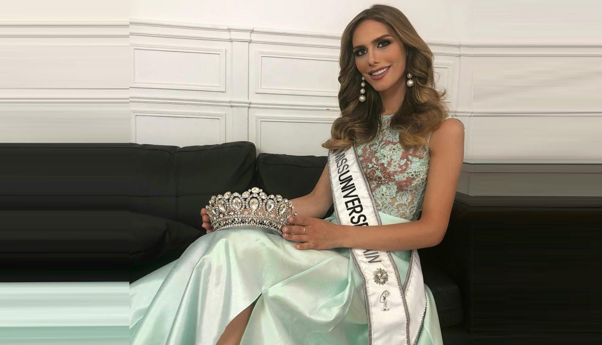 Miss España lanza una diplomática respuesta a los pólémicos comentarios de Valeria Morales, representante de Colombia, por criticar su participación en el Miss Universo. (Foto: @angelaponceofficial)