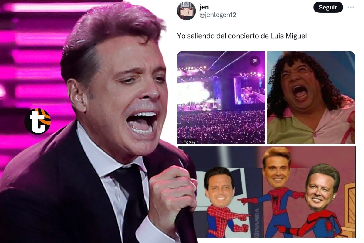 Memes del concierto de  Luis Miguel (Fotos: Twitter)