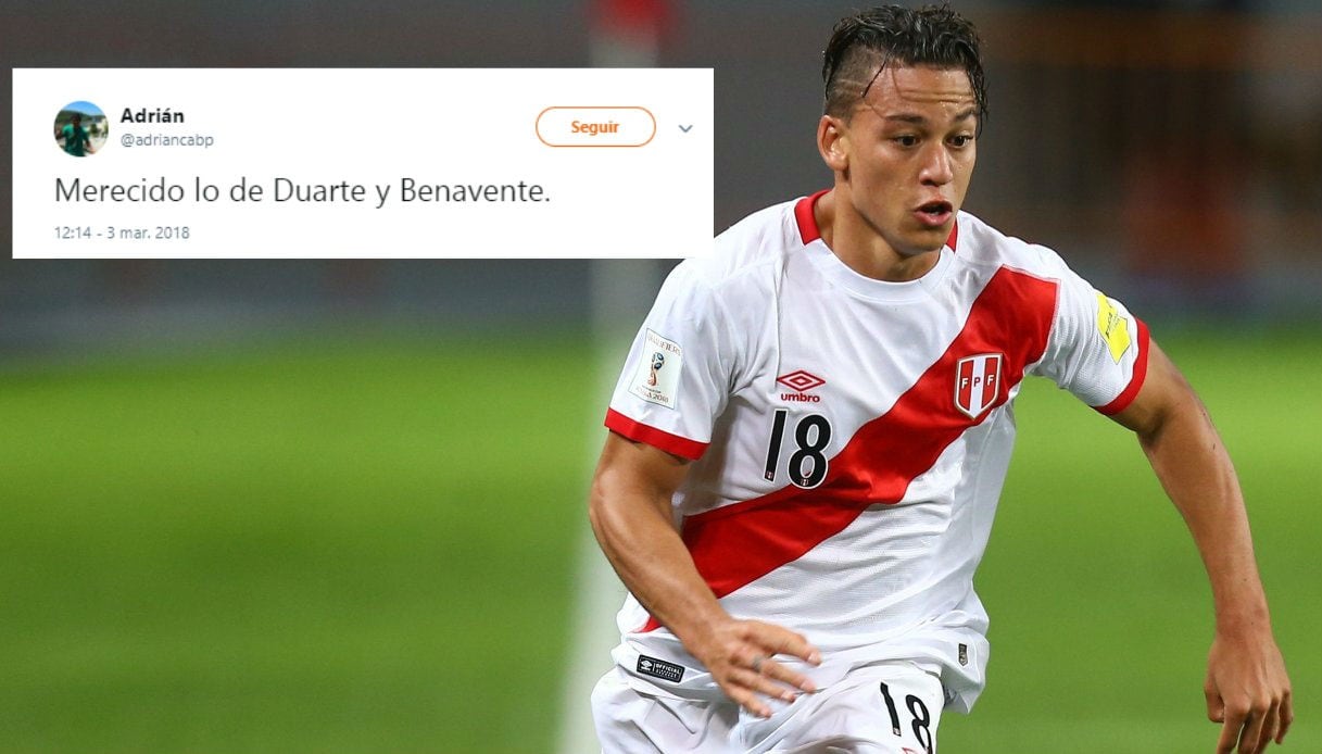 La convocatoria de Cristian Benavente es una de las más aplaudidas por la afición peruana.