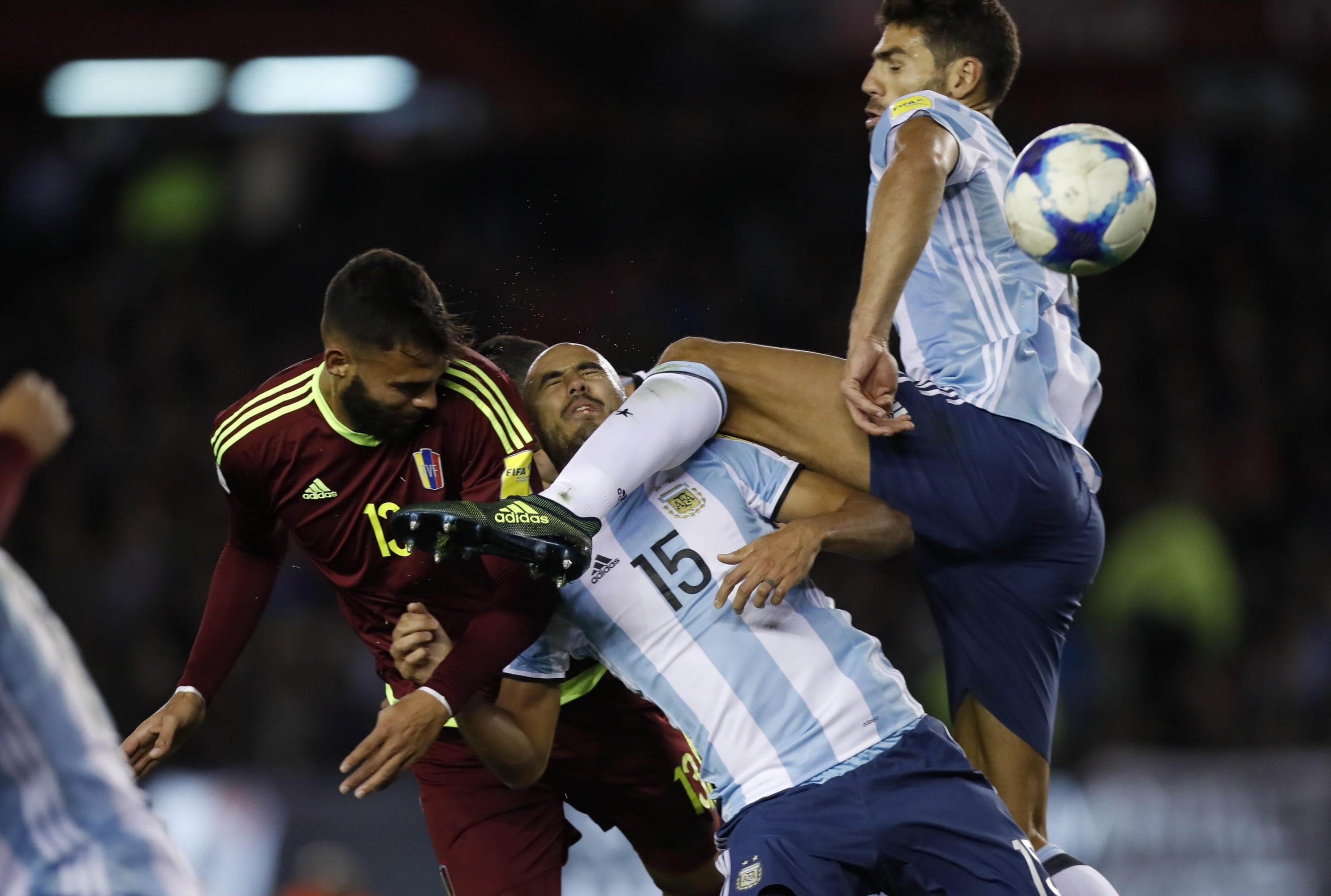 Argentina vs. Venezuela empataron 1-1 en partido por Eliminatorias Rusia 2018. (Fotos: Agencias)