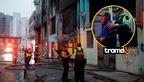 Provocan incendio en vivienda multifamiliar del Cercado de Lima. Foto: Joel Alonzo/ @photo.gec