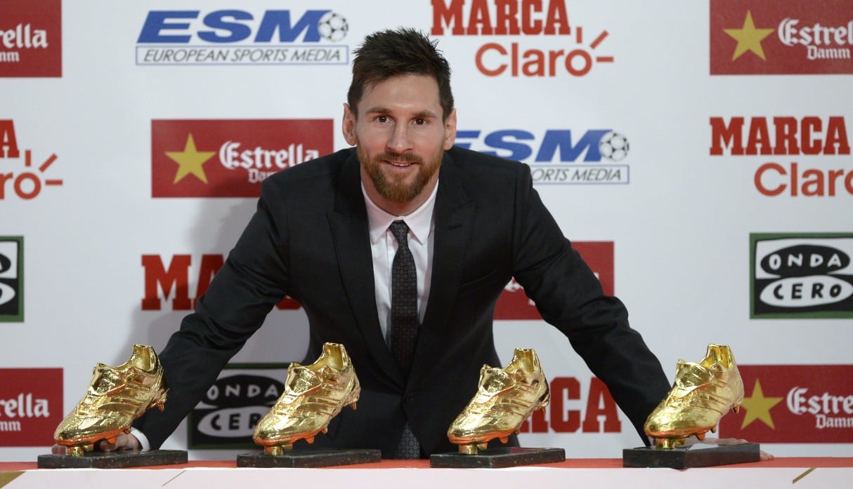 Lionel Messi es el máximo goleador de entre todas las ligas de Europa la temporada pasada.