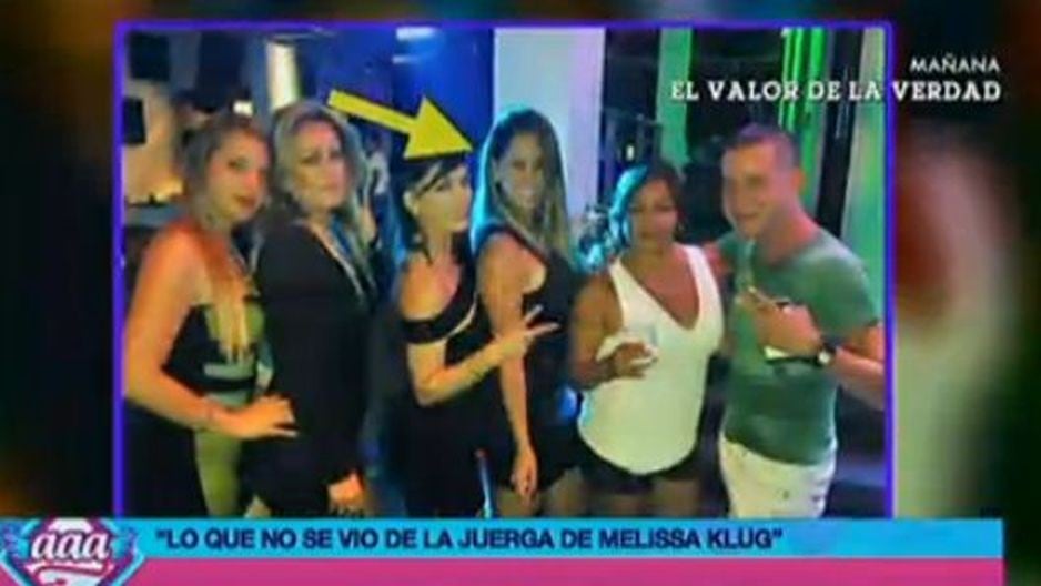 Melissa Klug celebró su cumpleaños 32 junto a sus familiares, amigos y su pareja Diego Chávarri en la discoteca de Jefferson Farfán. (Imagen: Latina)