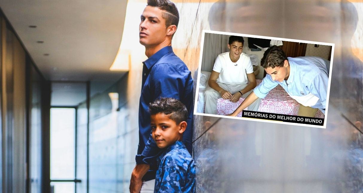 Tú viviste aquí?: la reacción del hijo de Cristiano Ronaldo al conocer la  humilde pensión en donde residió su padre - Infobae
