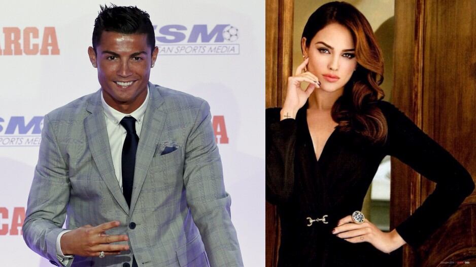 Cristiano Ronaldo y la mexicana Eiza González estarían en saliditas, según fotos difundidas en Twitter. (Fotos: Instagram)