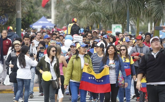 5100 venezolanos ingresaron al Perú en un solo día