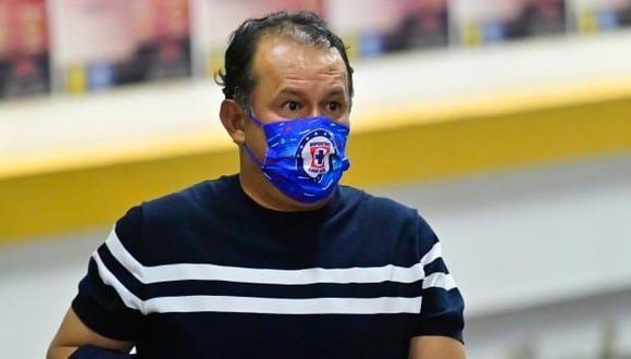 Juan Reynoso es técnico de Cruz Azul desde 2021. (Foto: Cruz Azul)