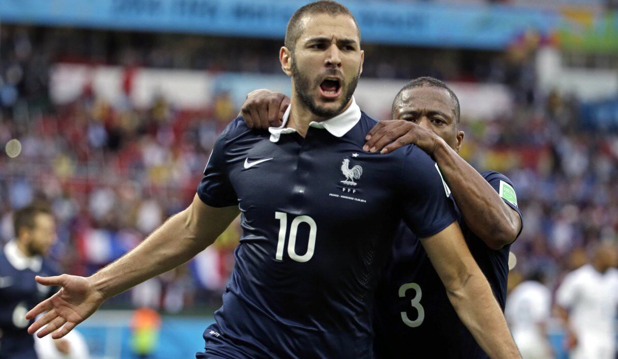 Karim Benzema fue expulsado de la selección francesa y no estuvo en este Mundial Rusia 2018.