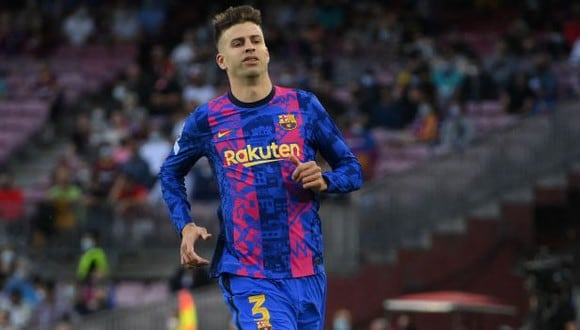 Gerard Piqué tiene contrato con FC Barcelona hasta mediados del 2024. (Foto: AFP)