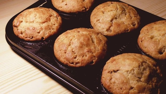Muffins de vainilla. (Foto: Pixabay)