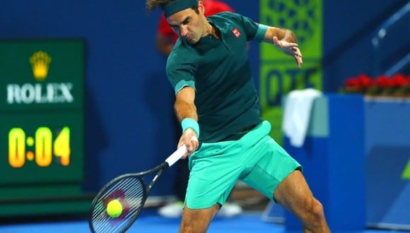 Roger Federer volvió  después de 405 días de inactividad (Foto: EFE)